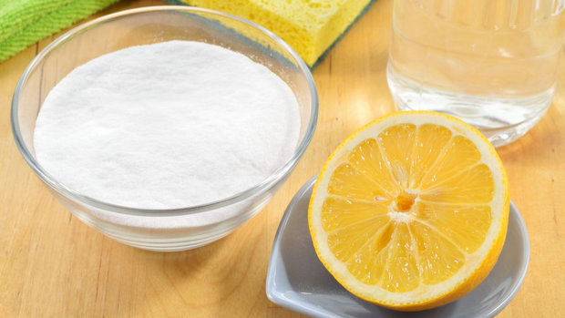 Jedlá soda a citrón